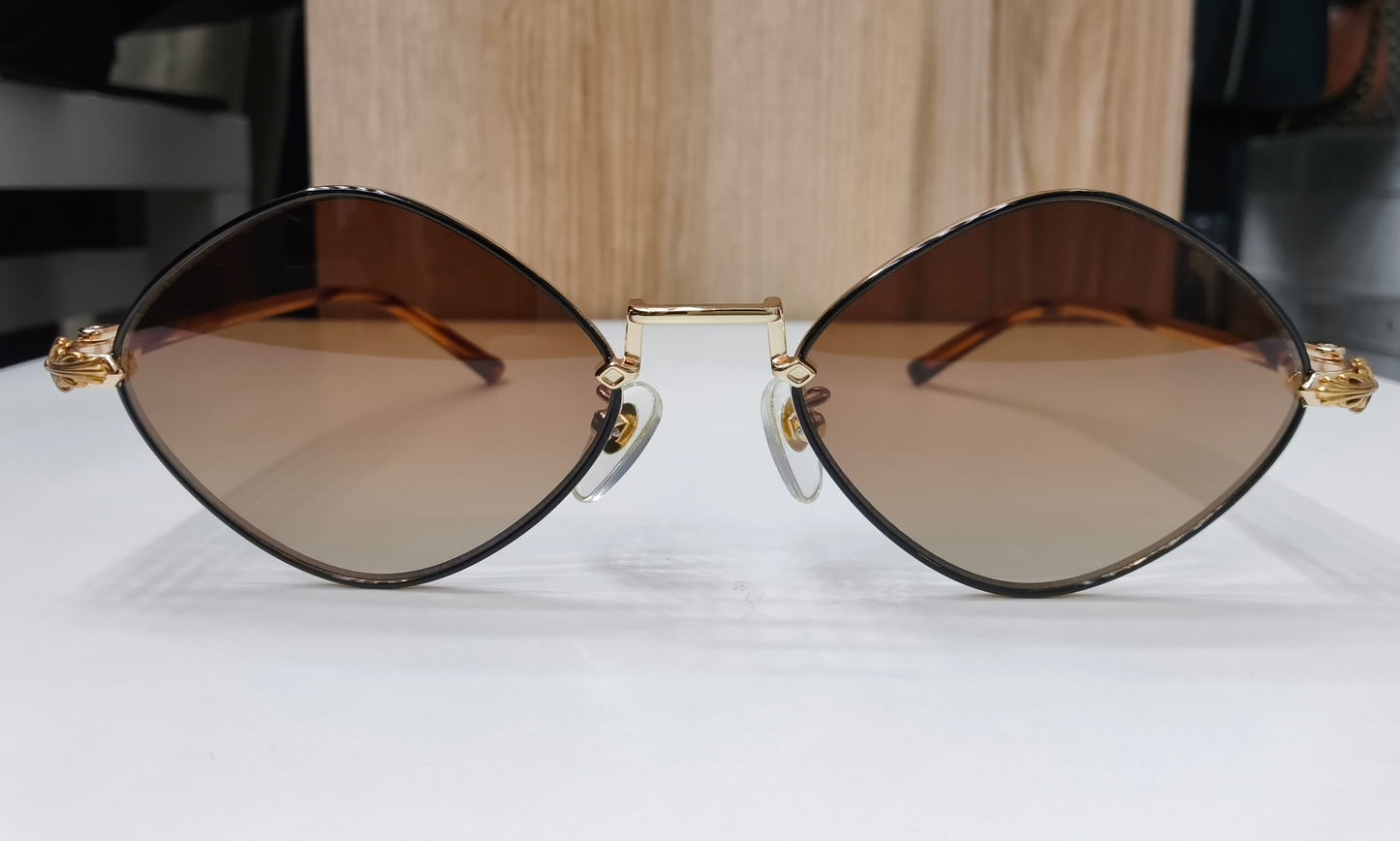Chrome Hearts Diamond Dog Sunglasses