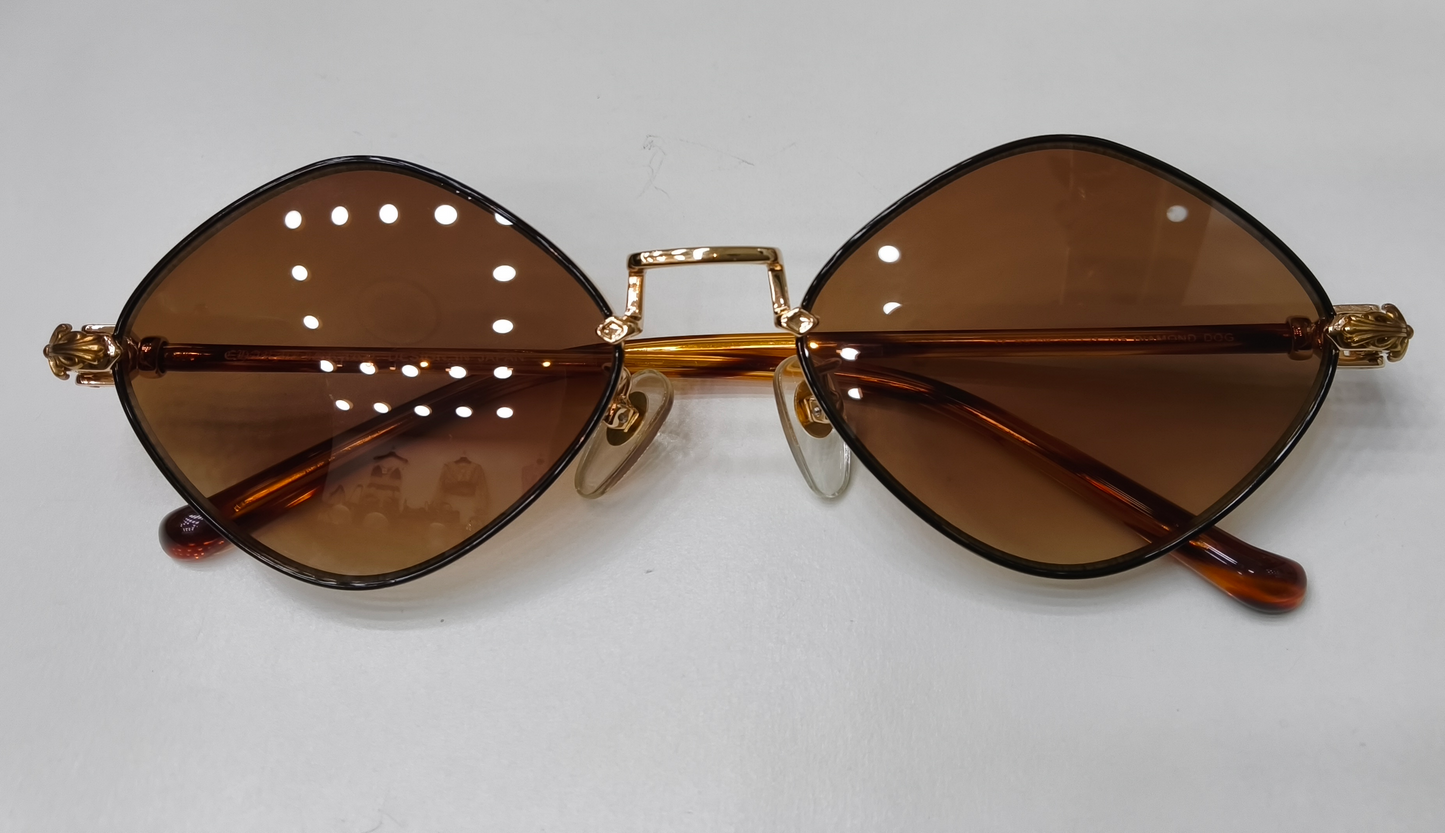 Chrome Hearts Diamond Dog Sunglasses