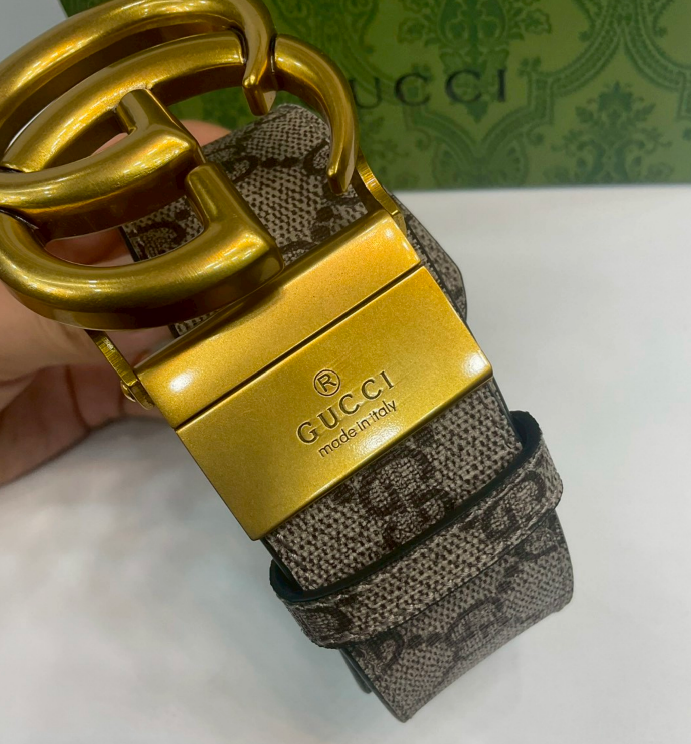 Gucci GG Marmont Reversible Belt