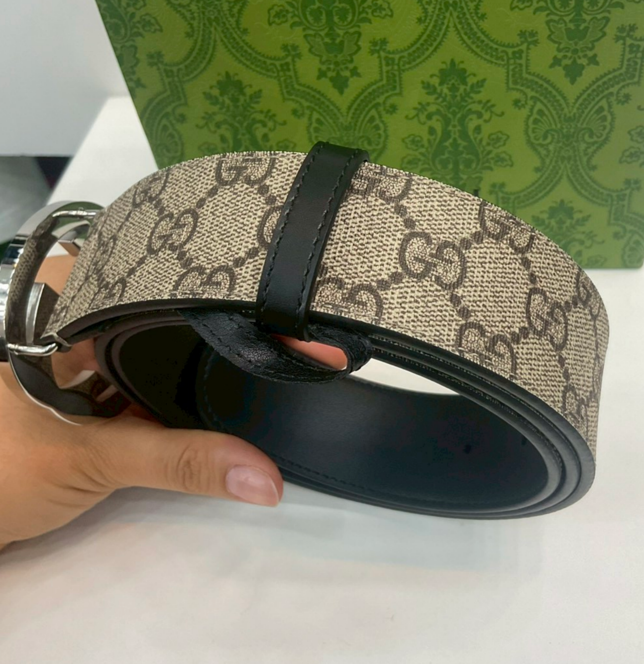 Gucci Interlocking G Buckle Belt