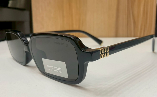 Miu Miu "Miu Regard" Rectangular Sunglasses