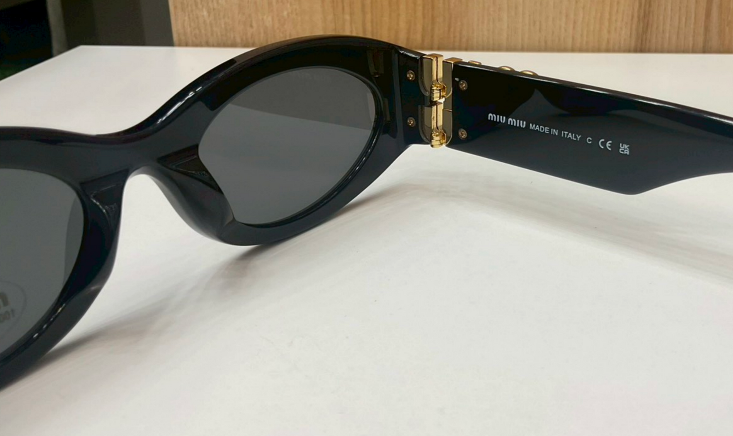 Miu Miu Glimpse Oval MU 11WS Acetate Sunglasses