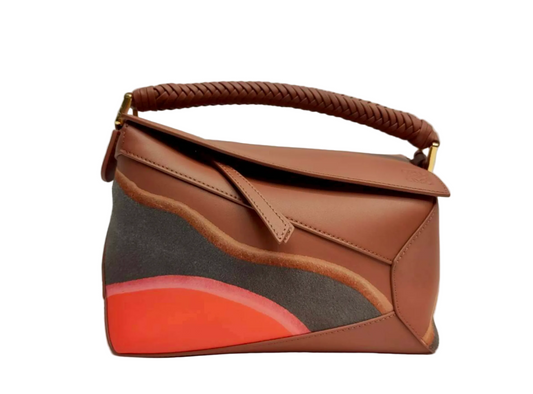 LOEWE Puzzle Edge Landscape Small Bag