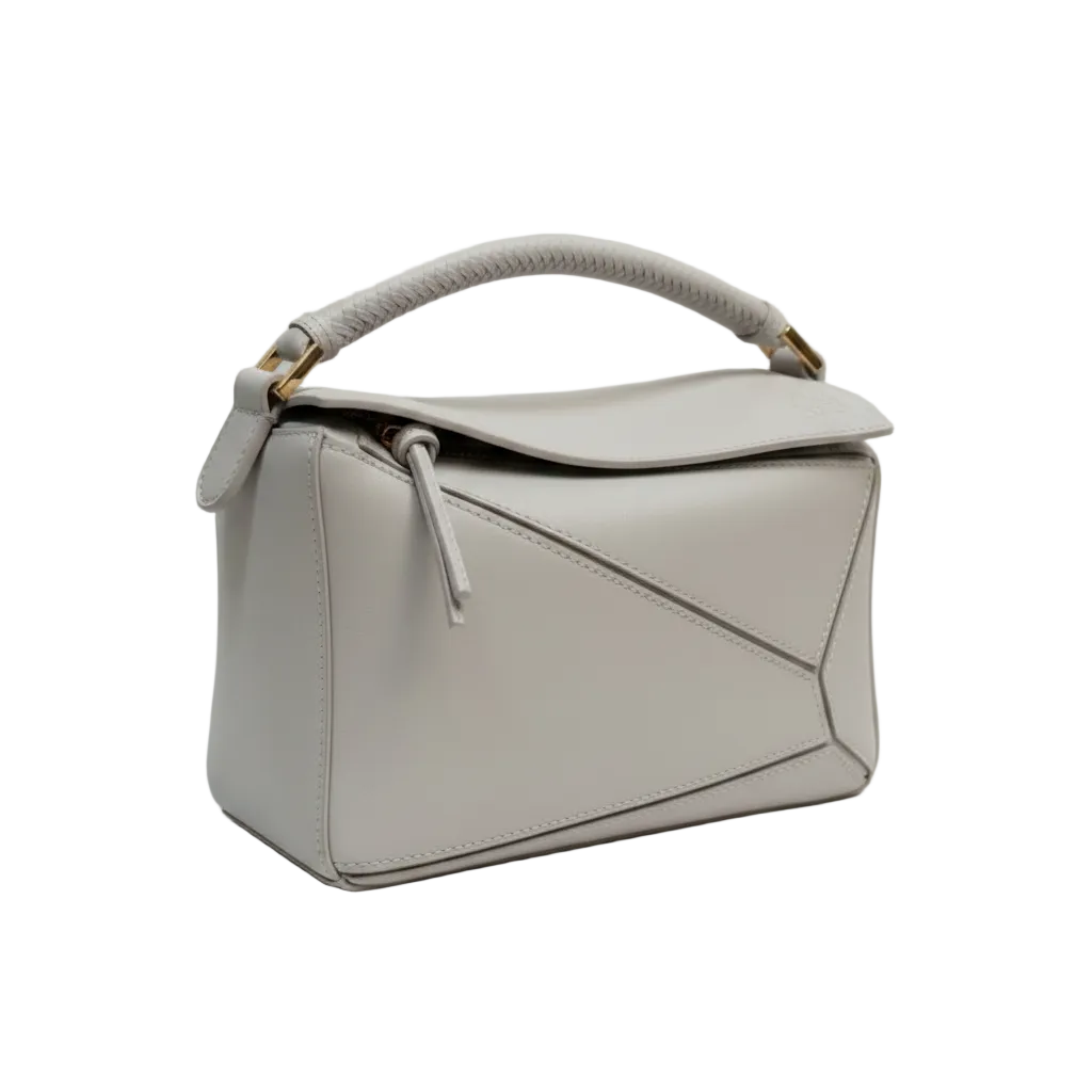 LOEWE Small Woven Puzzle Bag