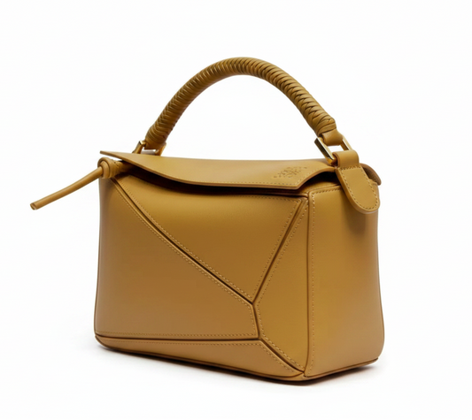 LOEWE Medium Woven Puzzle Bag