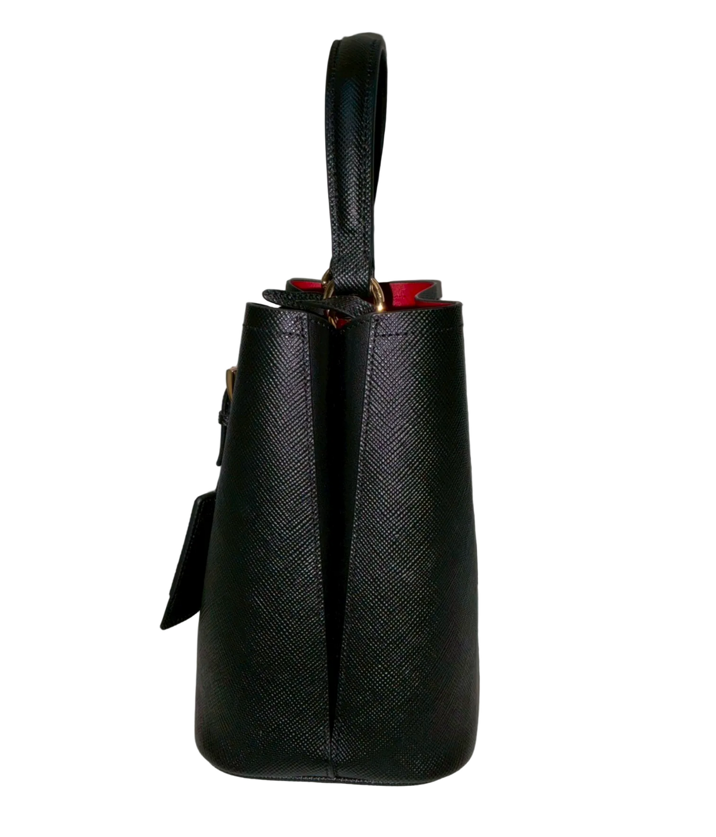 Prada Panier Small Saffiano Leather Bag