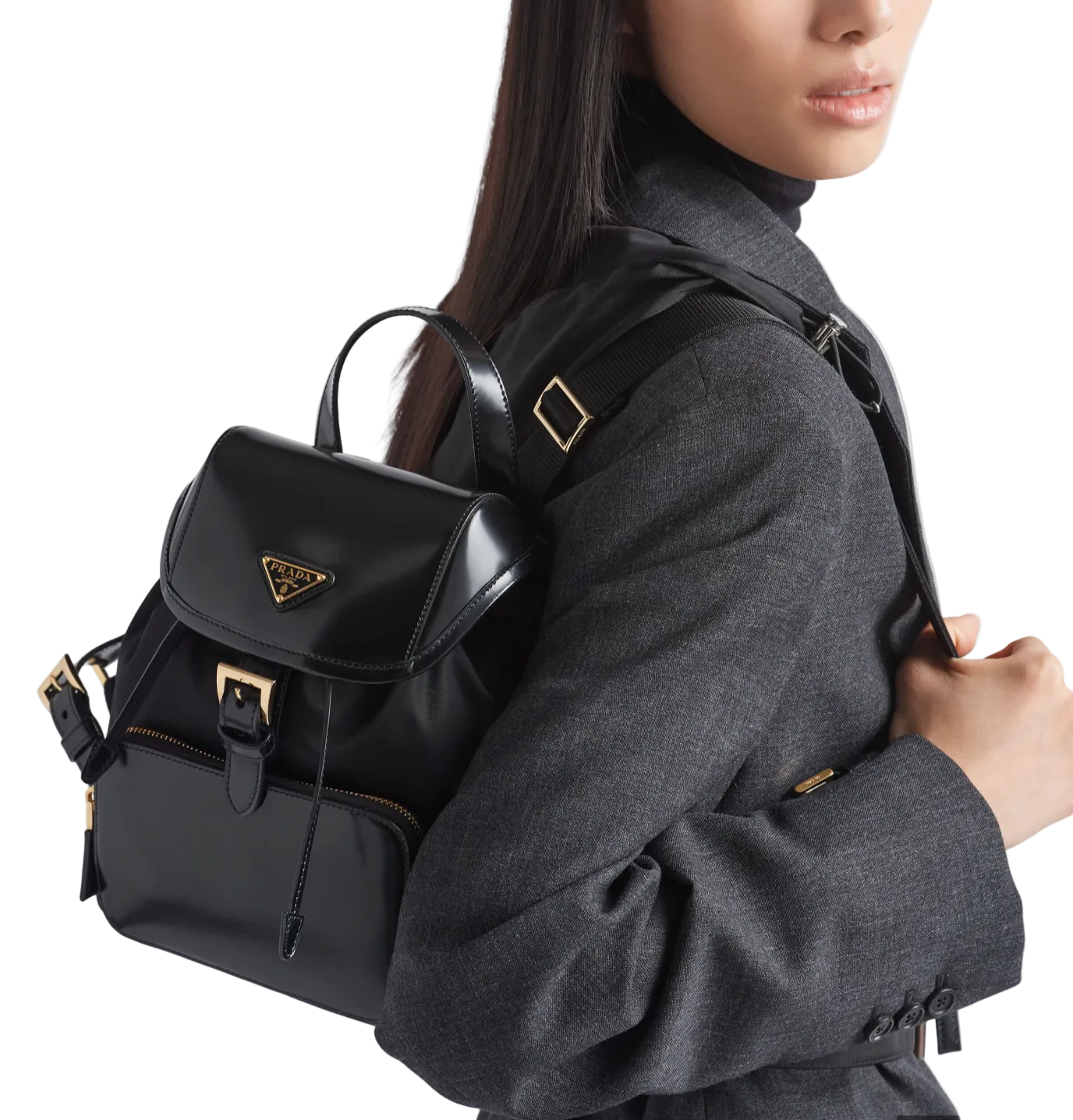Prada Medium Re-Nylon Backpack