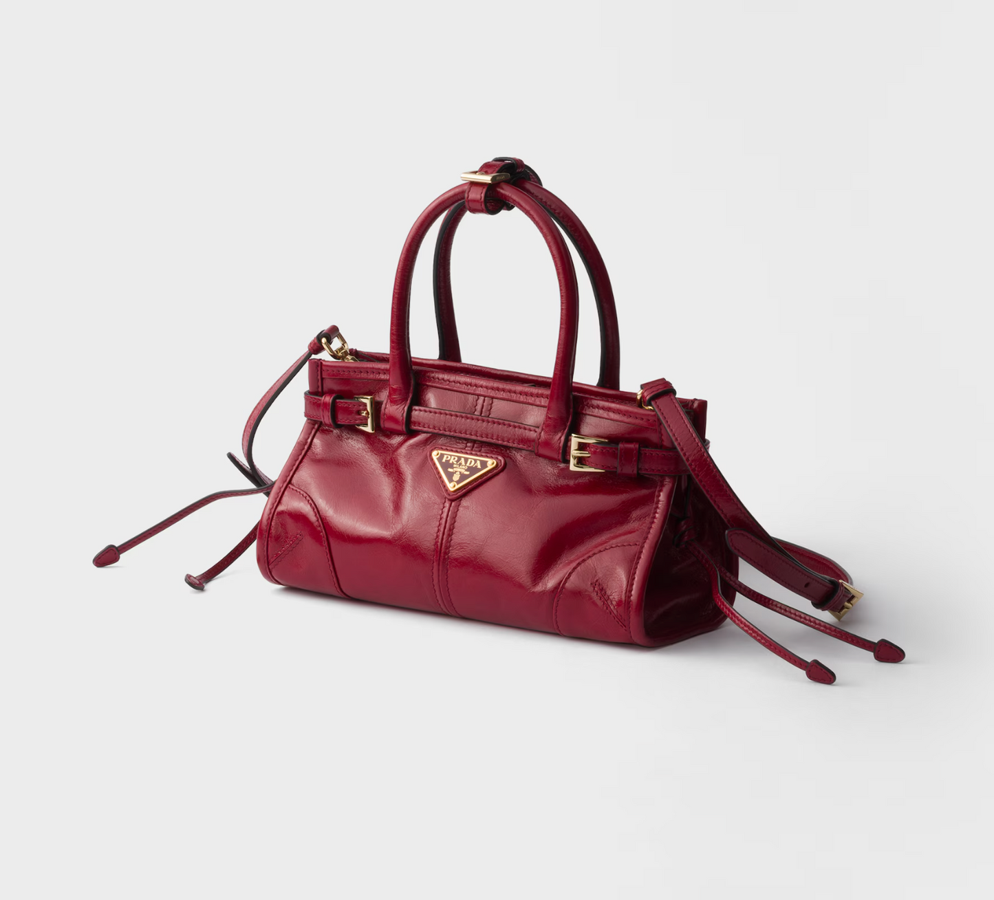 Prada Bonnie leather mini handbag