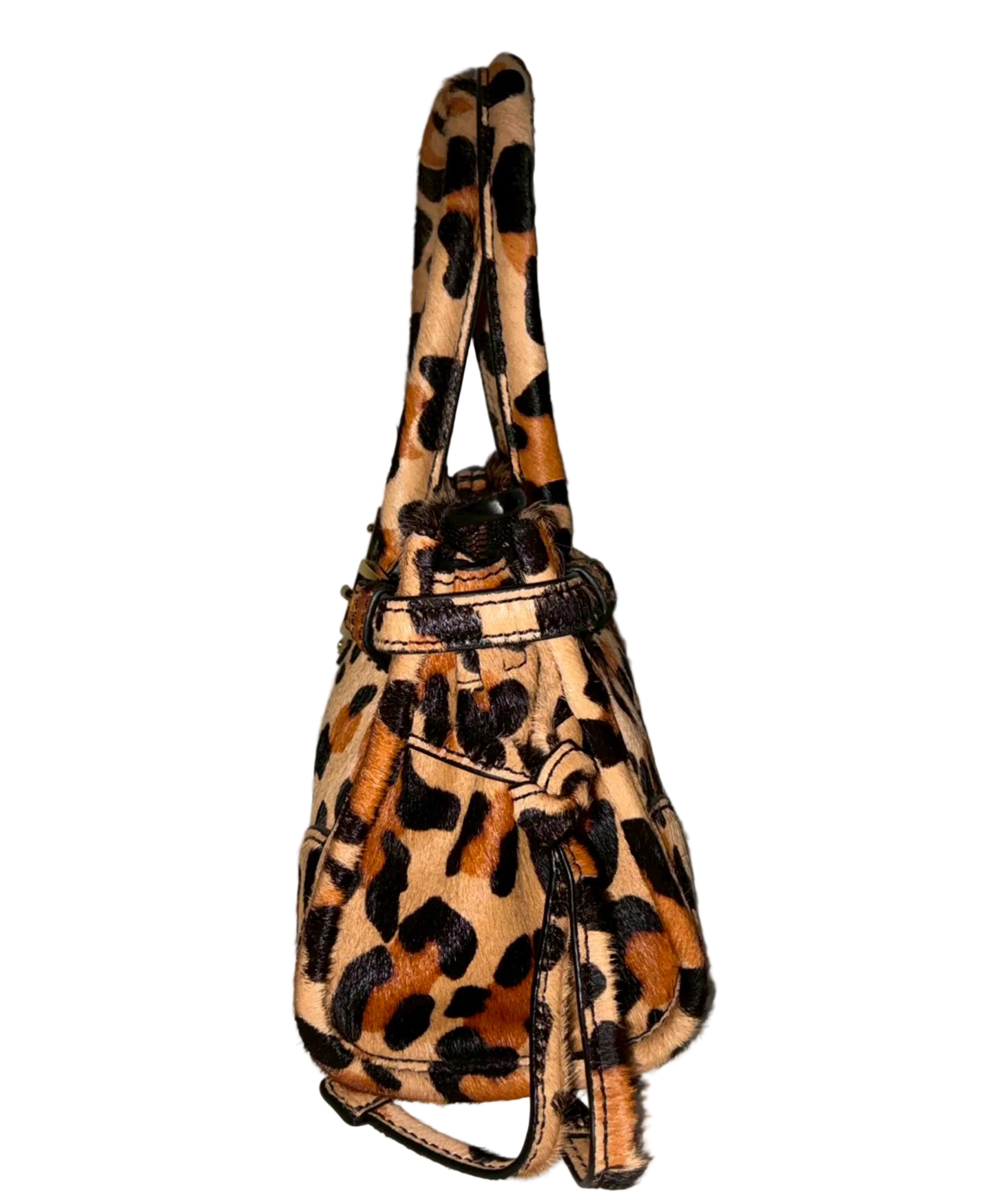 Prada Bonnie Mini Printed Leather Handbag