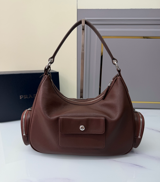 Prada Medium Washed Leather Bag