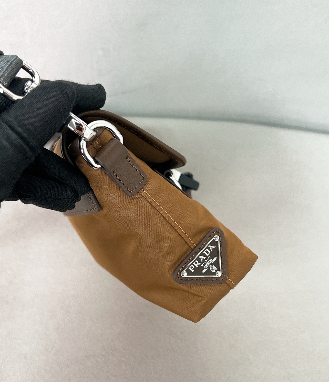 Prada Re-Nylon and Leather Smartphone Case