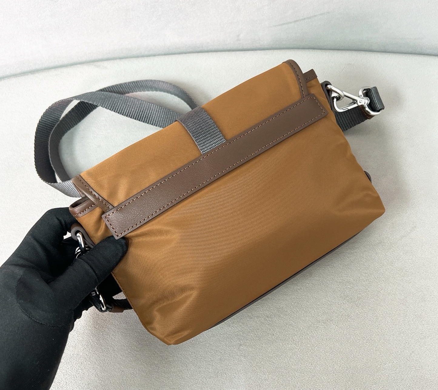 Prada Re-Nylon and Leather Smartphone Case