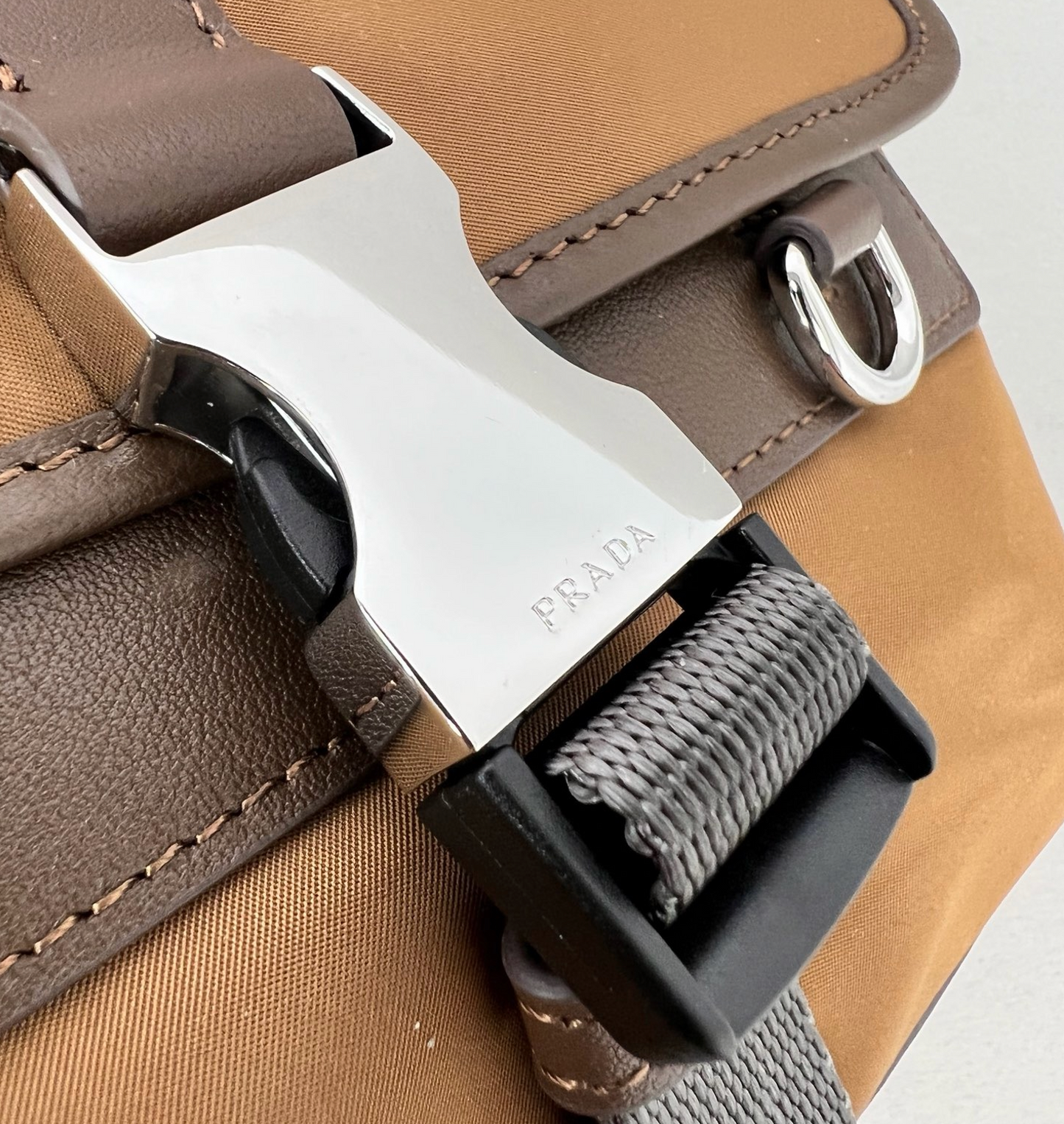 Prada Re-Nylon and Leather Smartphone Case