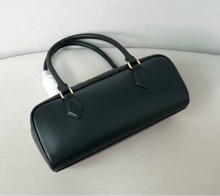 Prada Medium Leather Top-Handle Bag