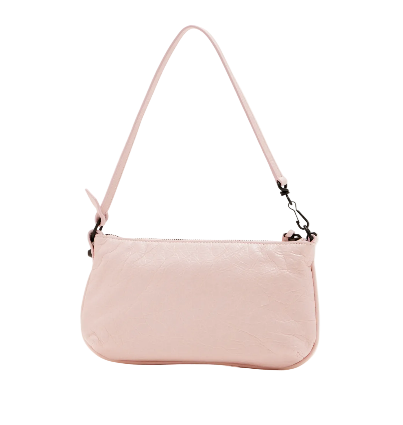 Balenciaga Le City Pouch on Strap in Petal Pink