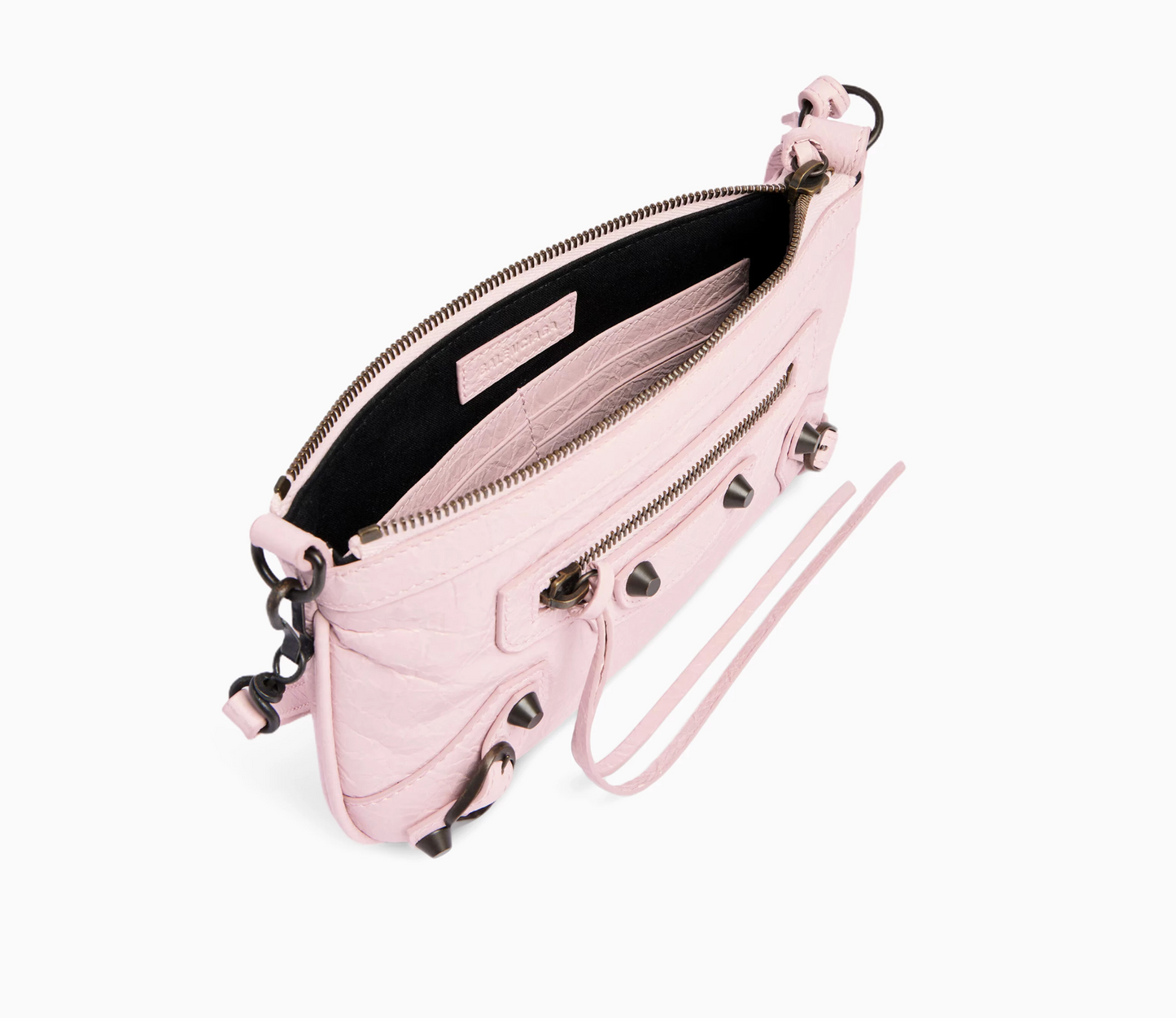 Pink Balenciaga Le City Pouch