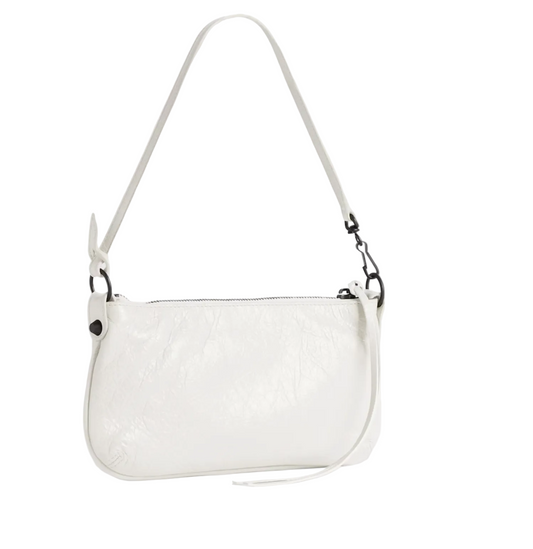 White Balenciaga Le City Pouch