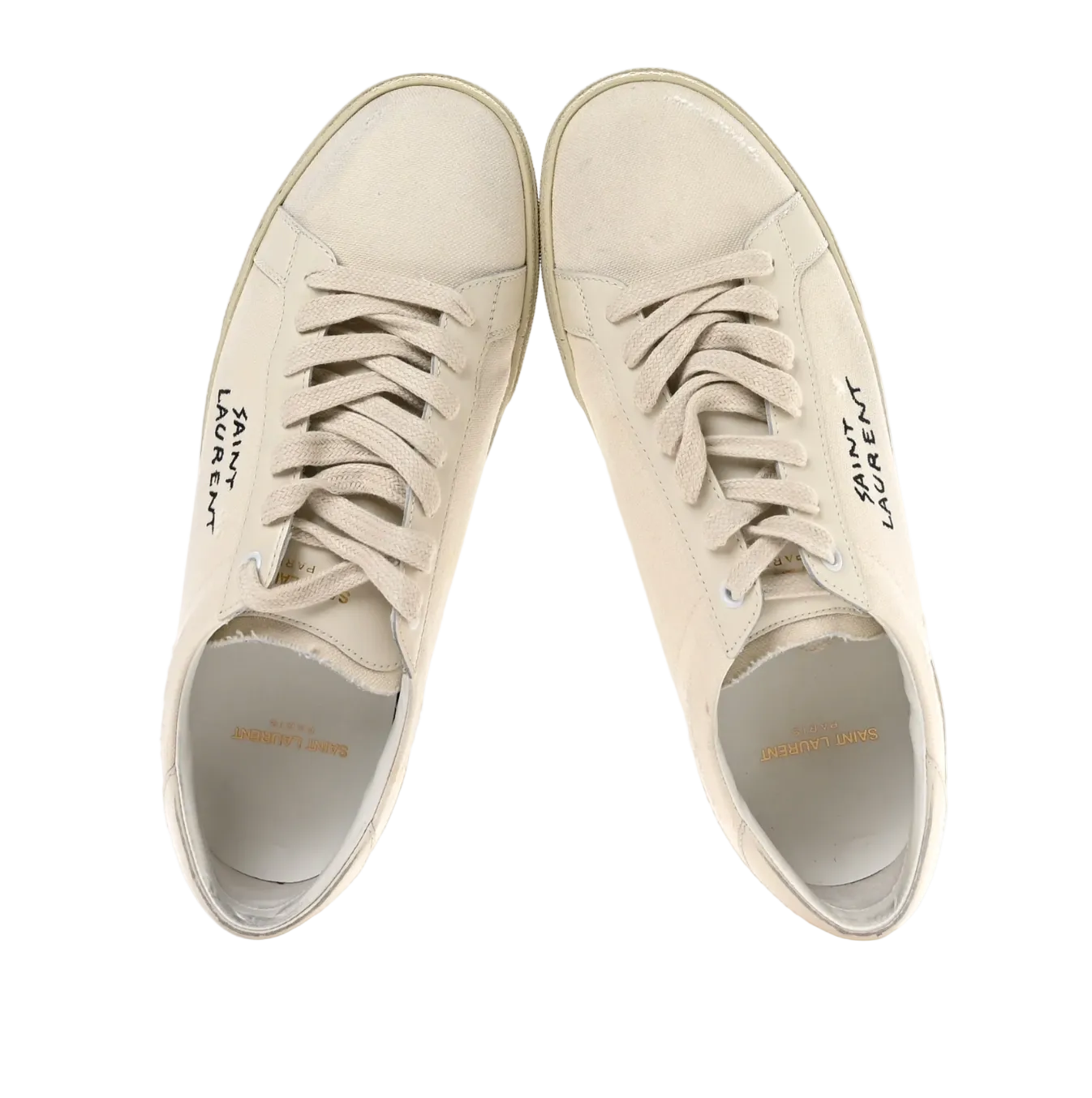 Saint Laurent Court Classic SL/06 Embroidered Sneakers