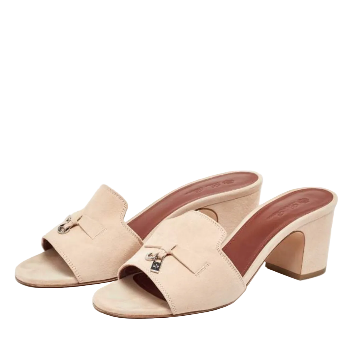 Loro Piana Summer Charms heeled sandals