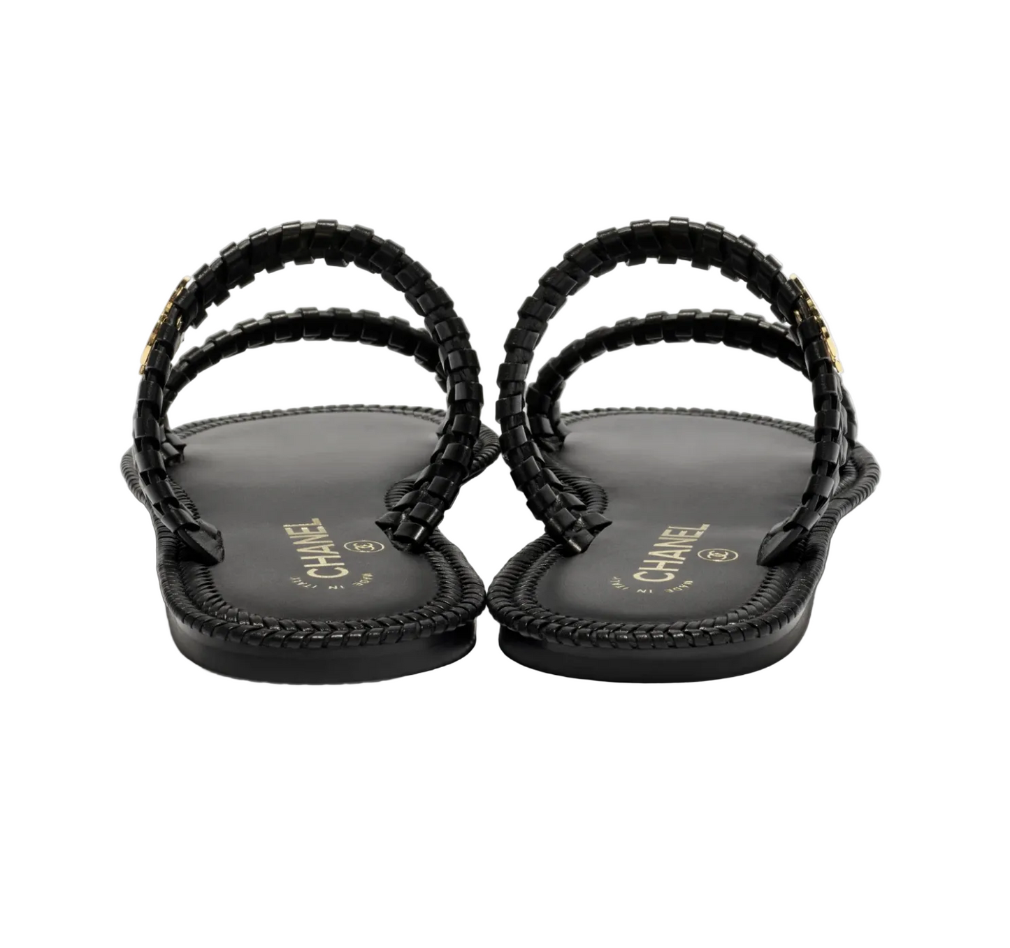 Chanel Calfskin Mules