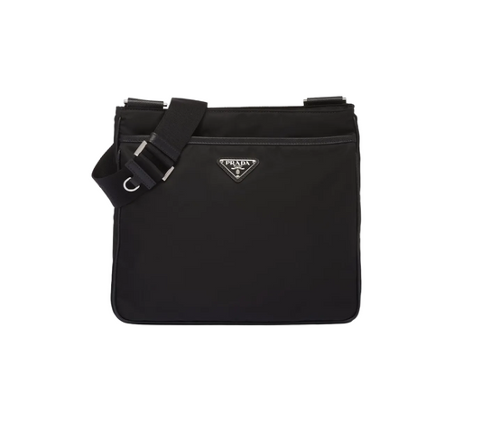 Re-Nylon and Saffiano shoulder bag