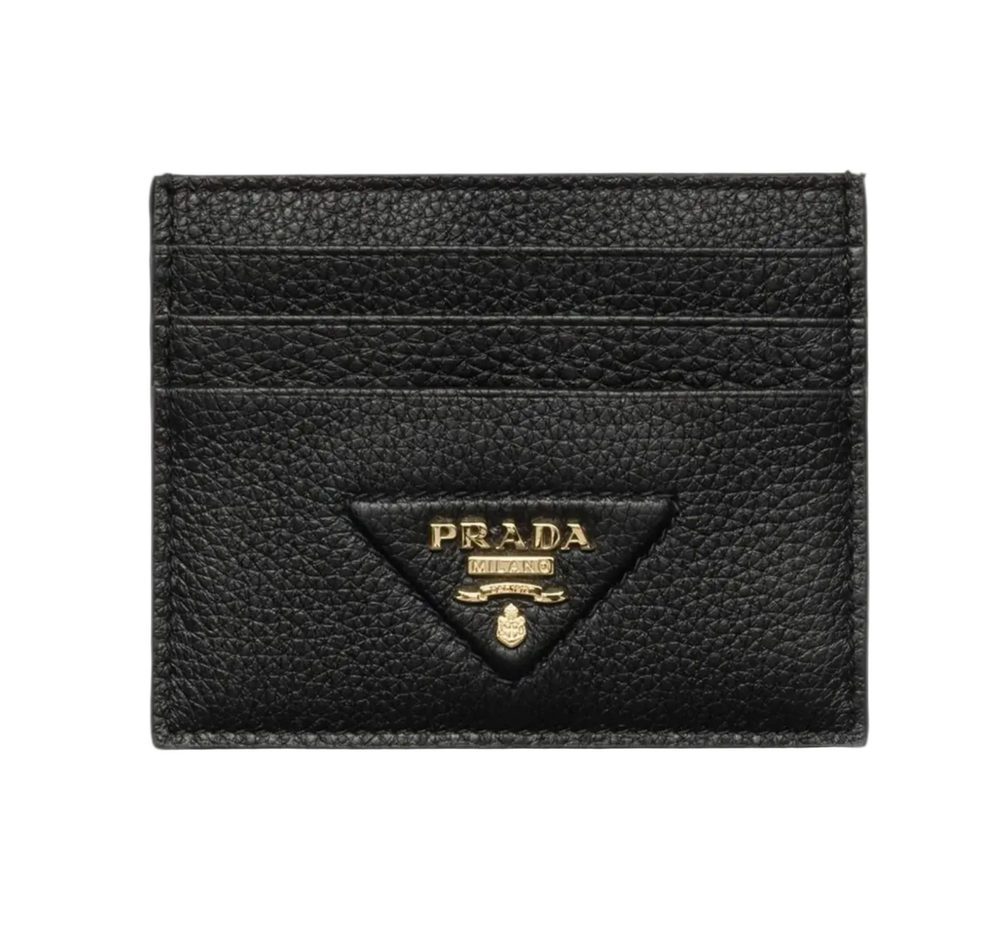 Prada Textured Leather Cardholder
