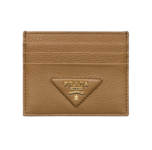 Prada Textured Leather Cardholder