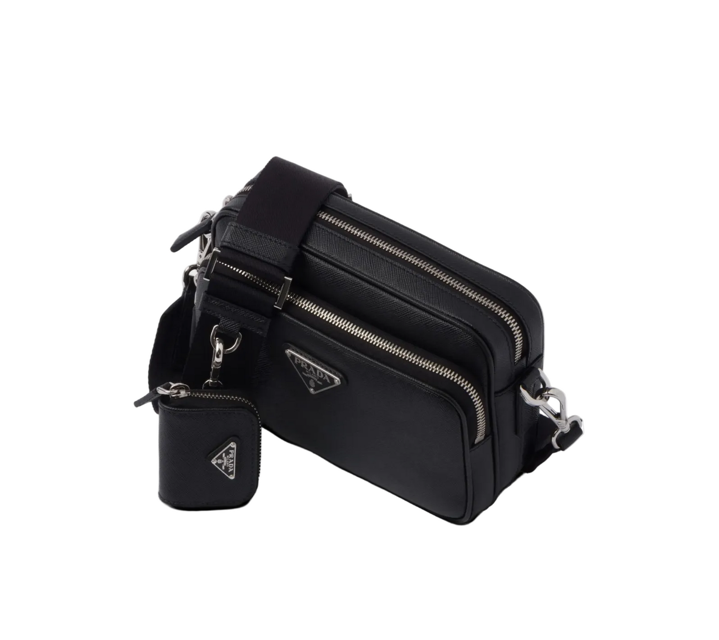 Prada Saffiano Leather Shoulder Bag