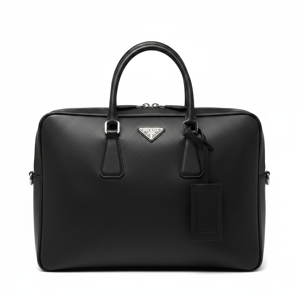 Prada Saffiano Leather Briefcase