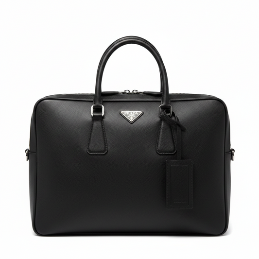 Prada Saffiano Leather Briefcase