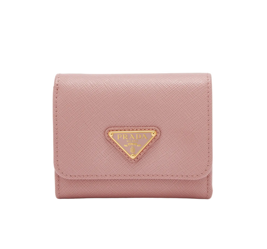 Prada small Saffiano leather wallet