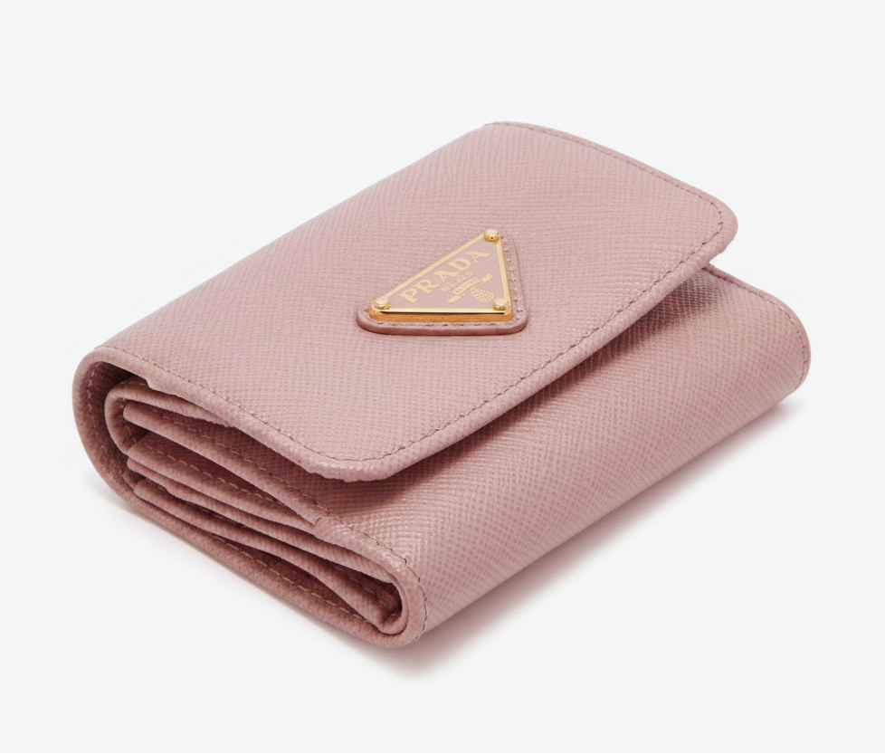 Prada small Saffiano leather wallet