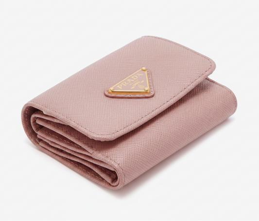Prada small Saffiano leather wallet