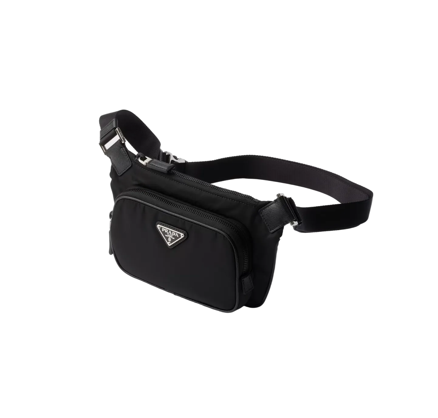Prada Re-Nylon and Saffiano leather belt bag
