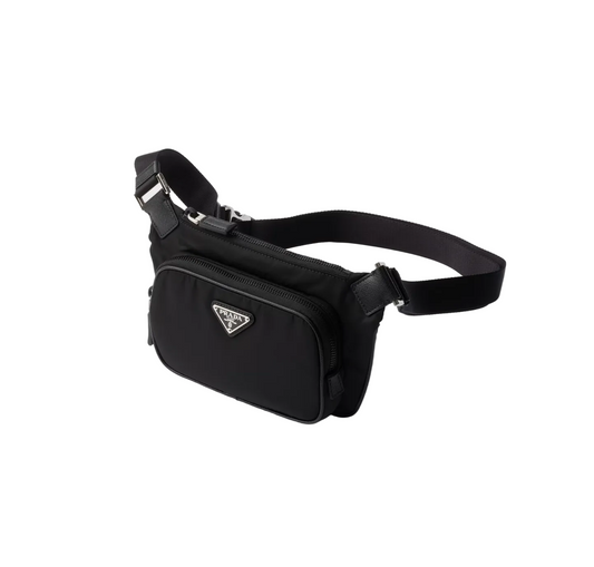 Prada Re-Nylon and Saffiano leather belt bag