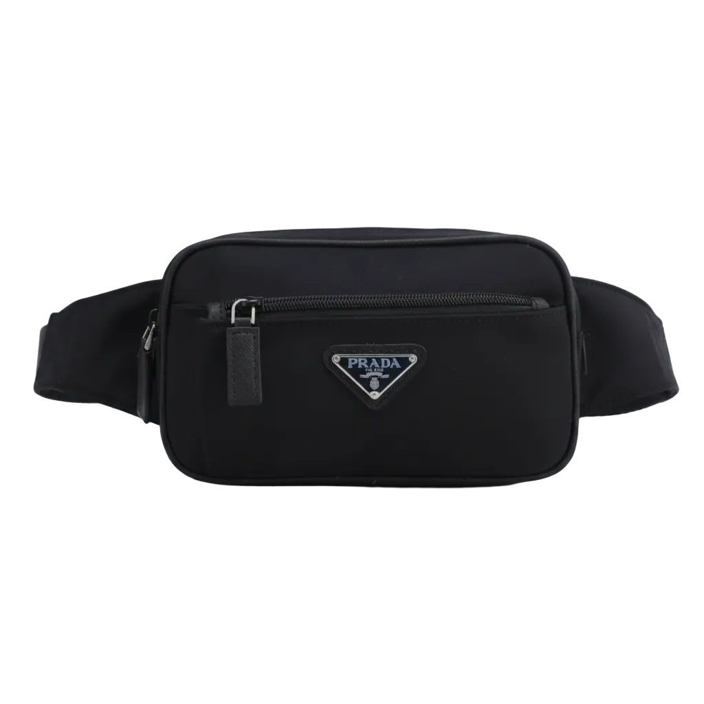 Prada Re-Nylon and Saffiano leather belt bag