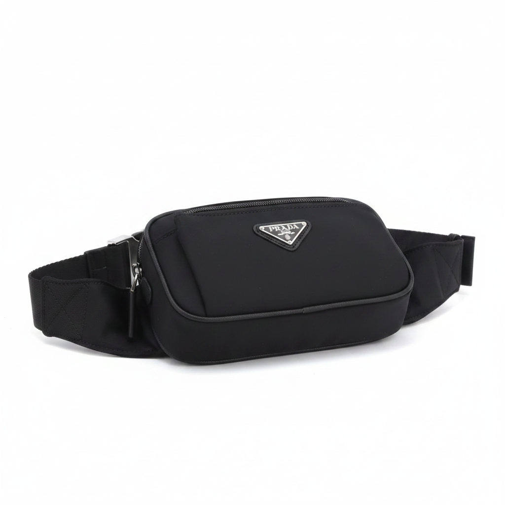 Prada Re-Nylon and Saffiano leather belt bag