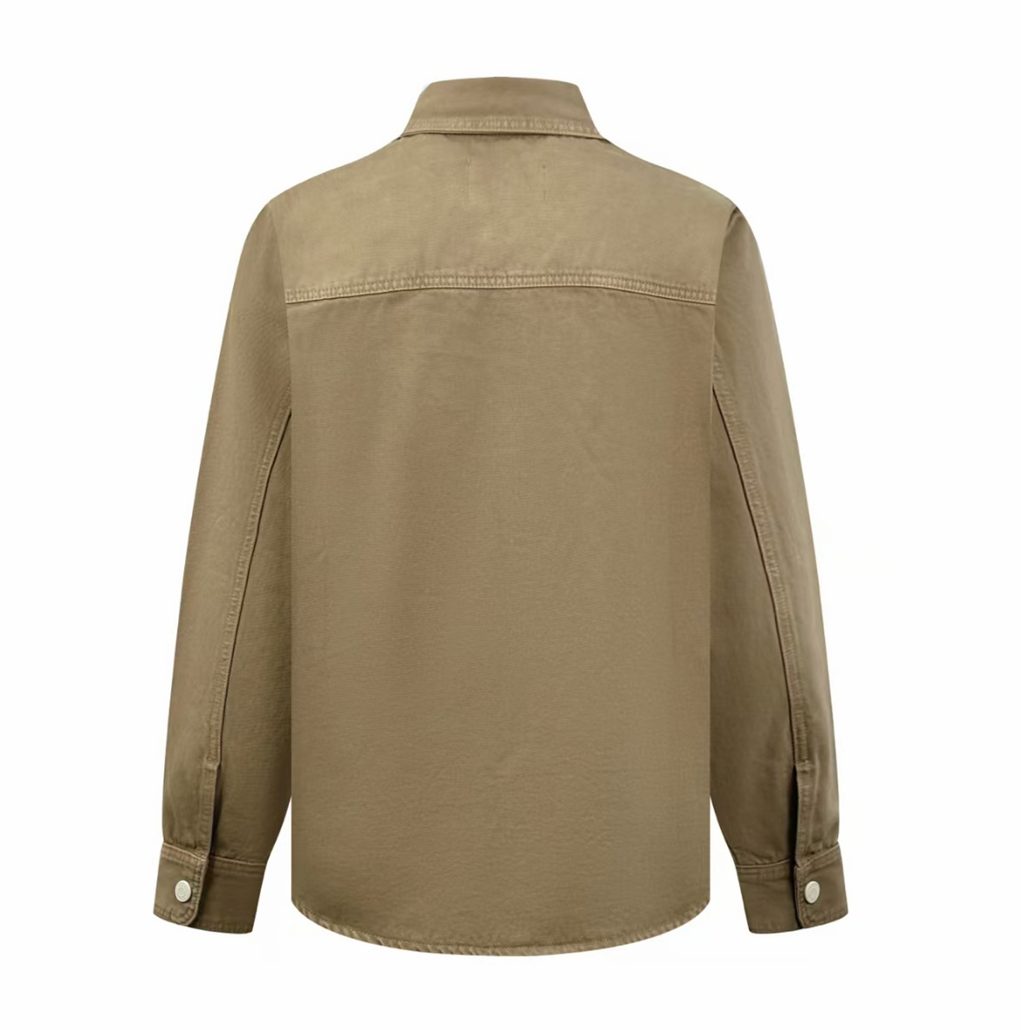 Ami Paris Cotton Knitted Ami De Coeur Overshirt