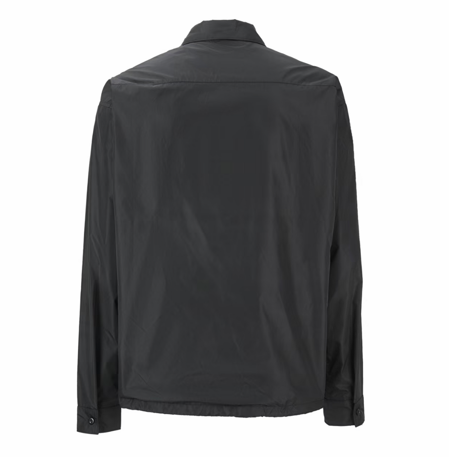 Prada Re-Nylon Zipper Shirt Jacket