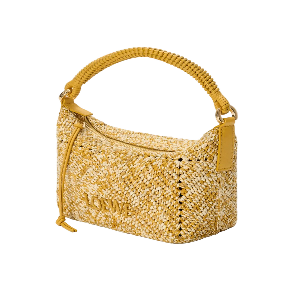 Loewe Cala Mini Bag in Melange Raffia