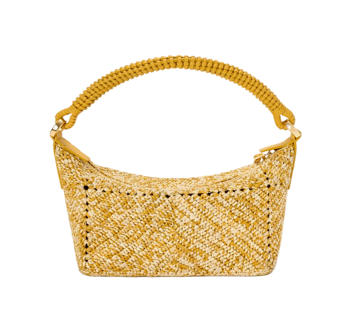 Loewe Cala Mini Bag in Melange Raffia