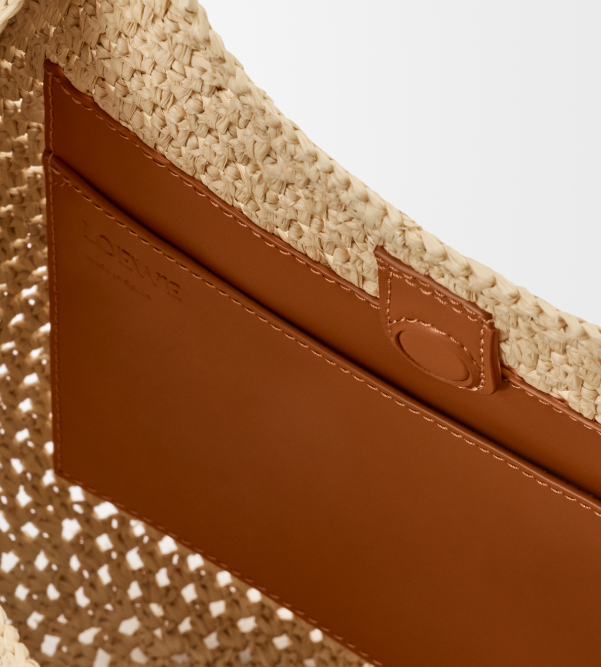 LOEWE x Paula's Ibiza Small Punch Hole hobo bag