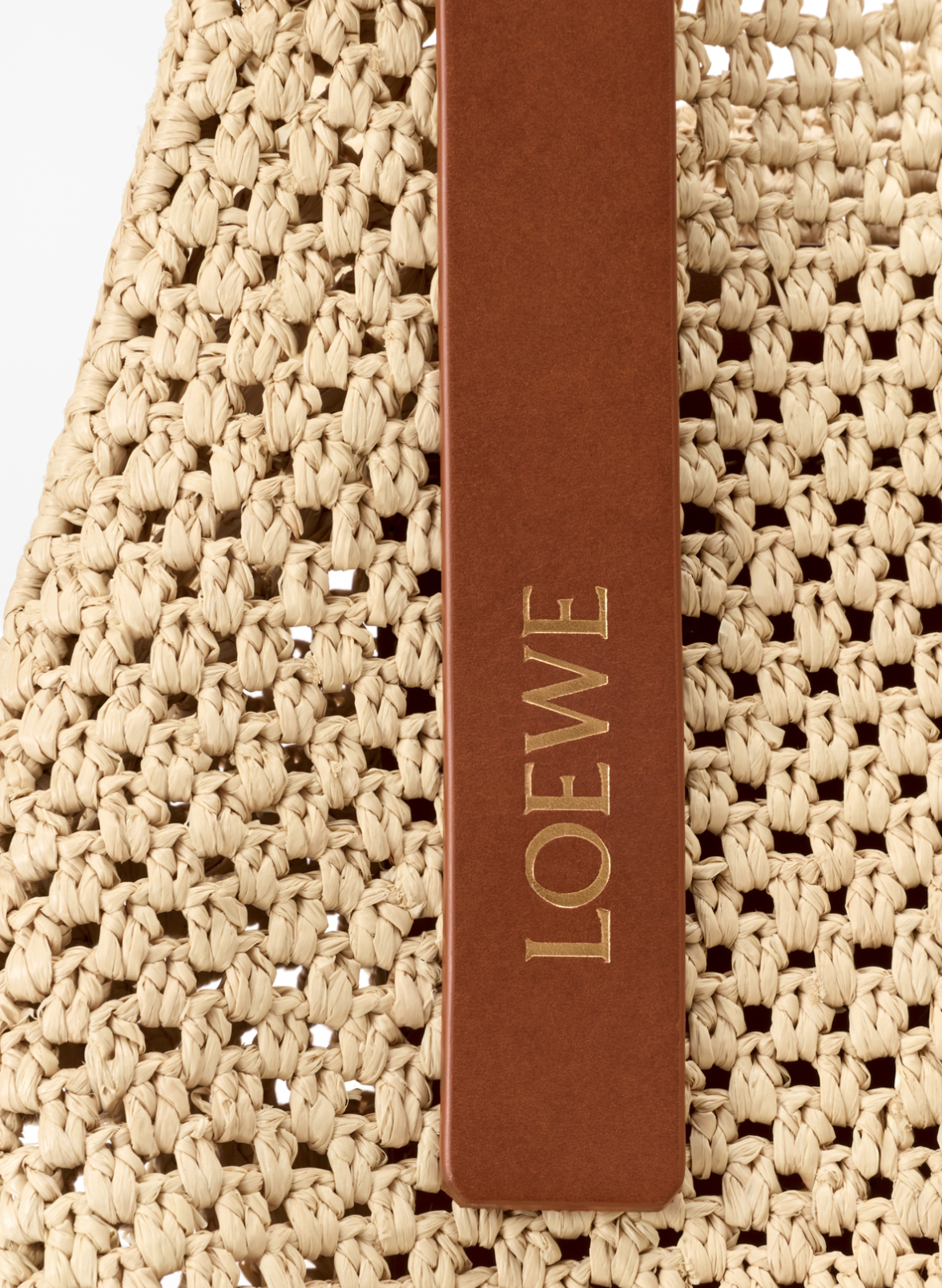 LOEWE x Paula's Ibiza Small Punch Hole hobo bag