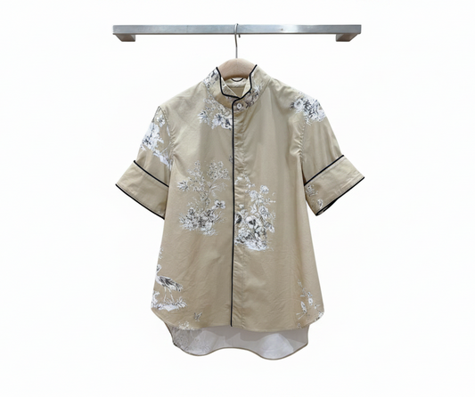 Dior Dioriviera Short-Sleeved Blouse