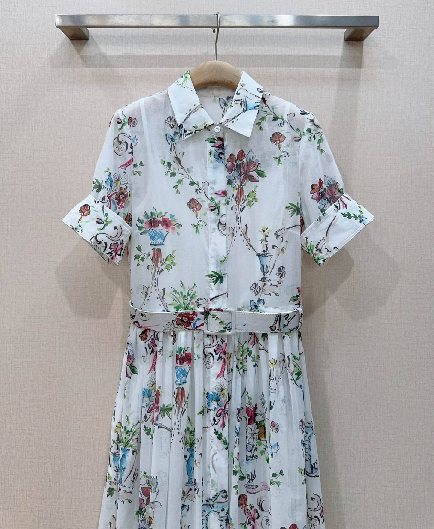Dior Dioriviera mid-length shirtdress