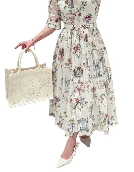 Dior Dioriviera mid-length shirtdress