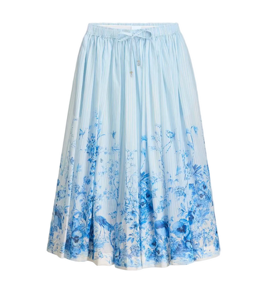 Dior Dioriviera Mid-Length Flared Skirt