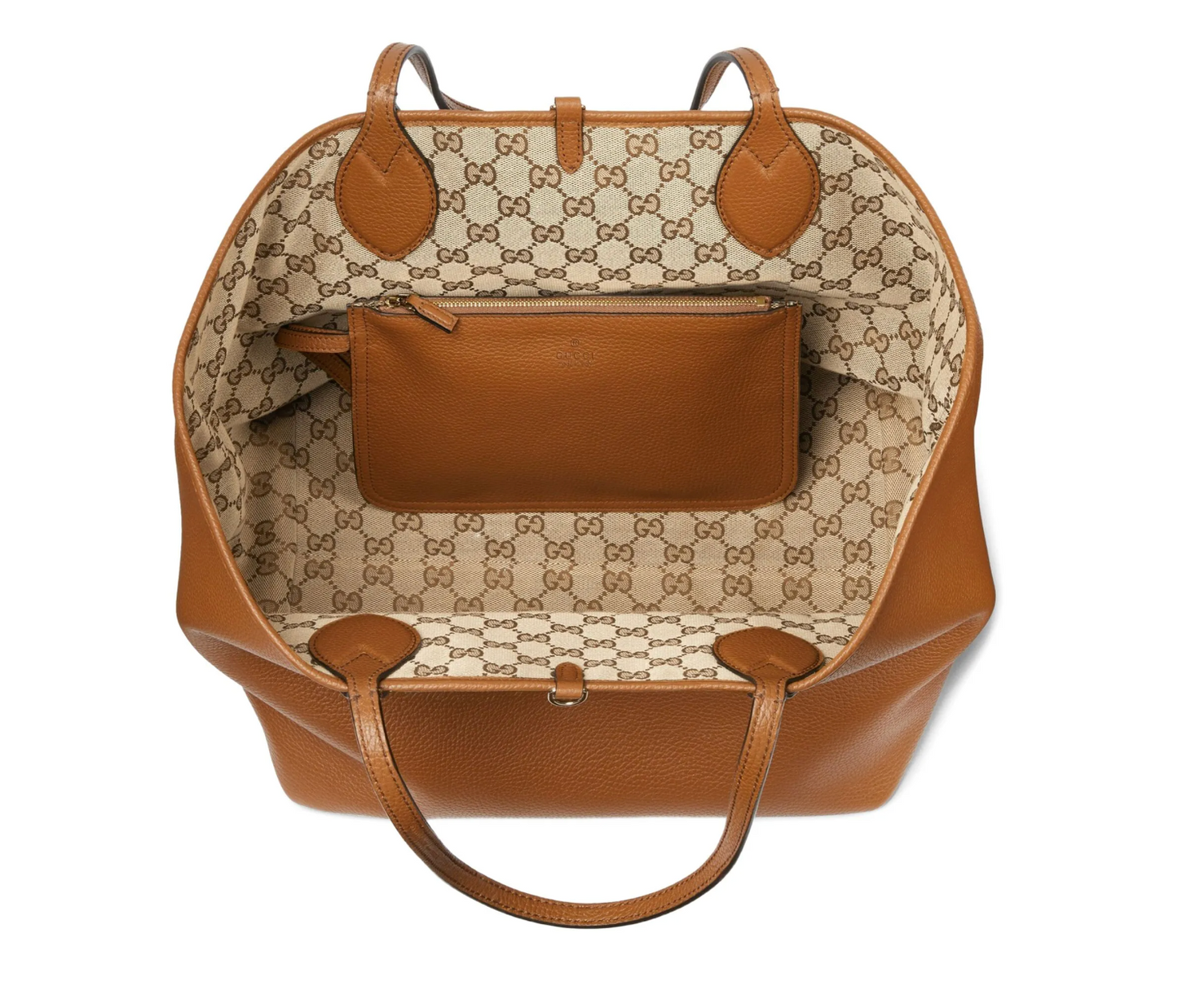Gucci Totissima large reversible tote (Chocolate brown)