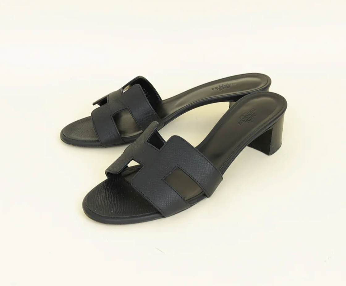 Hermès Oasis sandals (Black)