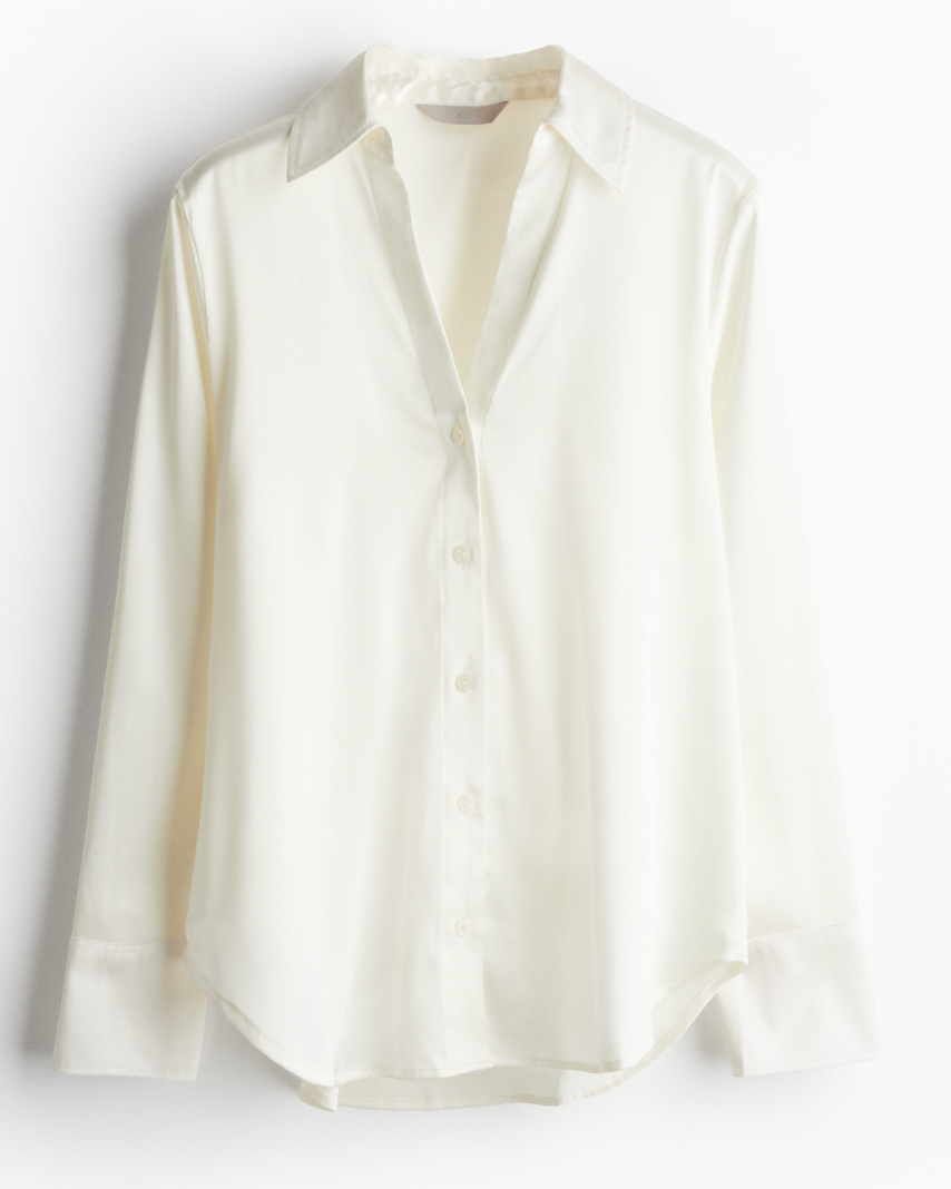 Celine - Relaxed shirt in silk twill